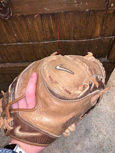 Brown High School/College Catcher's Air show elite 33.5" Baseball Glove