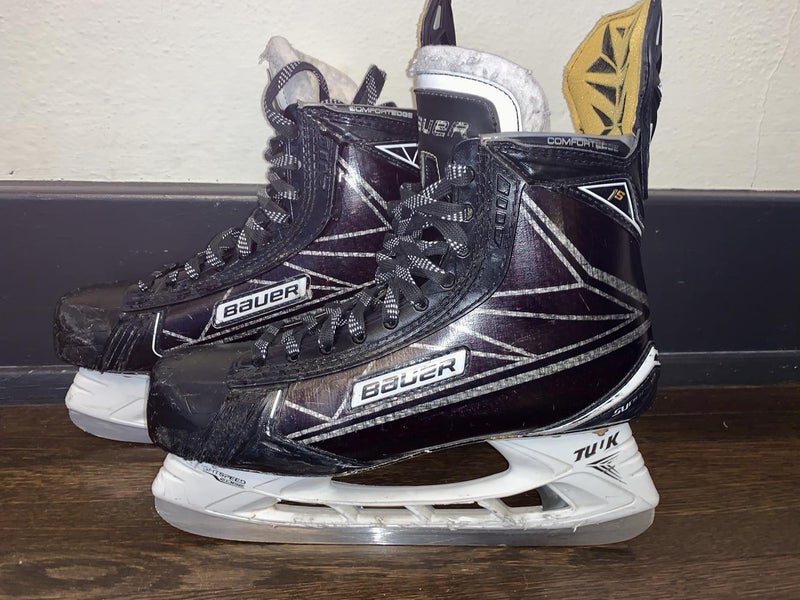 Senior Bauer Supreme 1S Hockey Skates E&W (Wide) Pro Stock Size 10