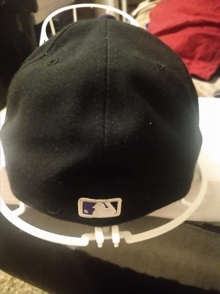 Colorado Rockies New Era Fitted Hat Unisex Black New with Tags 7-1