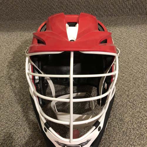 Red Adult Player Cascade S Helmet