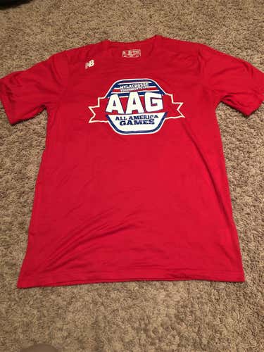 Red  Large New Balance Shirt