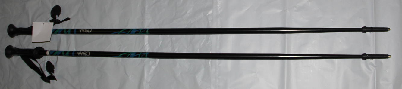 NEW ski poles 7075 strong alu ski poles adult size 125cm 50"  New