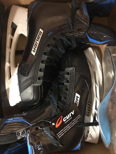 Senior Bauer Nexus 1N D&R (Regular)  Size 7 Hockey Skates