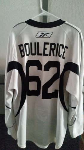 Pittsburgh Penguins Jesse Boulerice TC Worn Reebok NHL Hockey Jersey Pro Stock 56 Enforcer