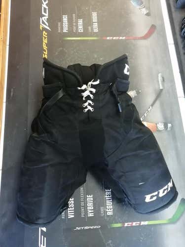 Black Senior Large CCM HP30 Hockey Pants Pro Stock