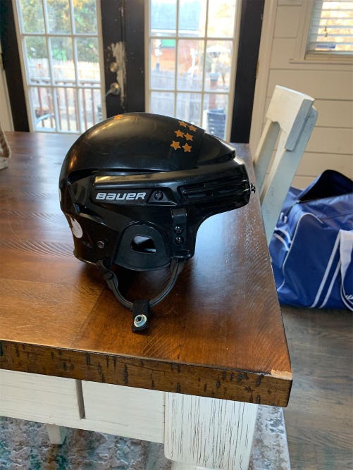 Black  Small Bauer Helmet