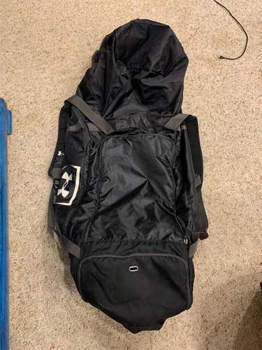 Black  Under Armour Catcher's Bag