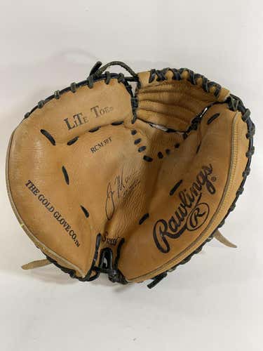 Used Rawlings Rcm30t Catchers Glove Left Hand Throw 33"