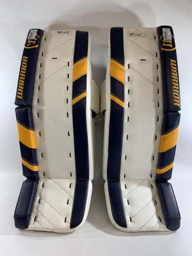 Used Warrior Ritual G3 Goalie Leg Pads 33"+1.5"