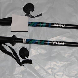 NEW ski poles adult WSD 7075 strong alu ski poles adult size 115cm 46"  New
