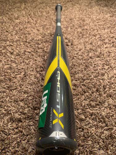 BRAND NEW IN WRAPPER!! 2018 Easton Composite Ghost X Hyperlite (-11) 20 oz 31" Baseball Bat