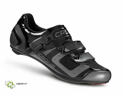 NEW Crono CR3 Road Cycling Shoes - Black (Reg. $200) Italian Sidi Gaerne Giro