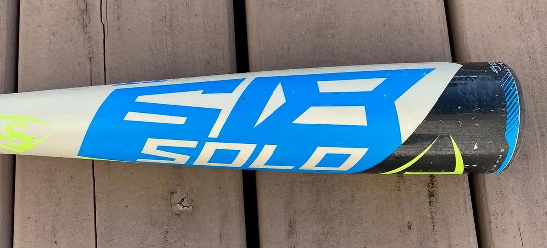 USABat Certified 2018 Louisville Slugger Alloy Solo 618 Bat (-11) 17 oz 28"