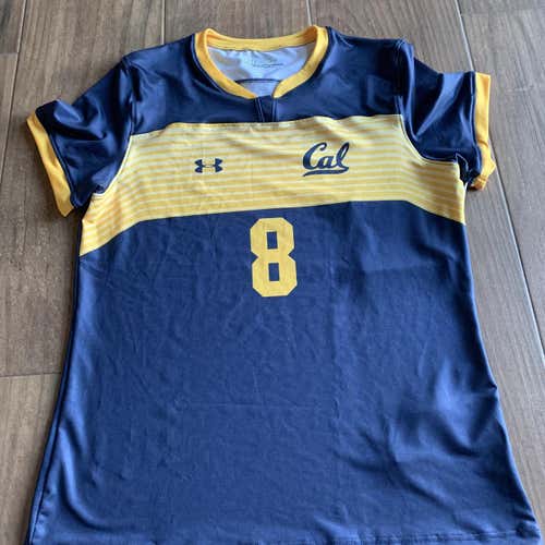 New Under Armour Women’s Armourfuse Showtime Jersey Cal #8 Soccer Jersey