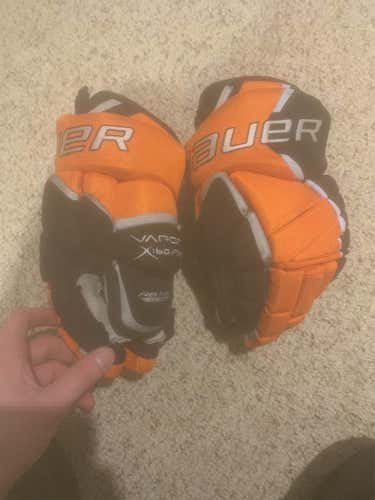 Black/Orange Senior Bauer Vapor X:60 Pro 13" Gloves