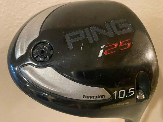 Ping i25 10.5* Driver with PWR 65 Stiff Flex shaft 3005