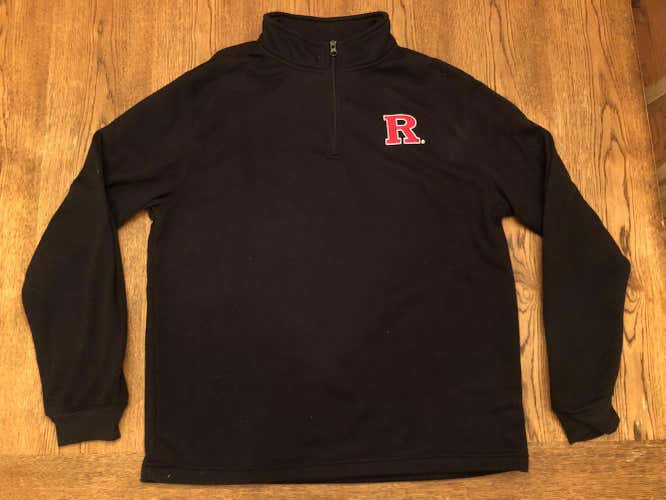 Large Rutgers quarter zip
