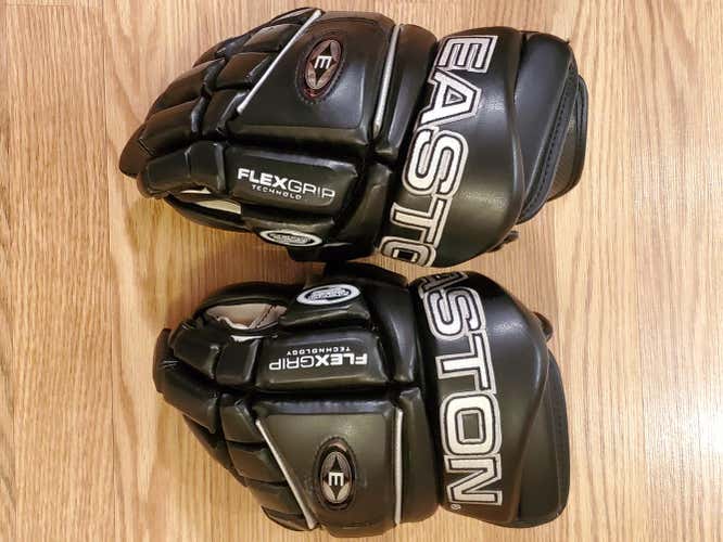 Black Senior Easton Air Gloves 14"