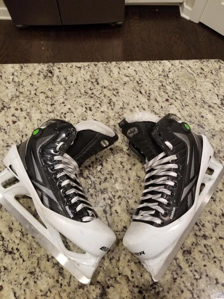 Senior Reebok 20k Hockey Goalie Skates D&R (Regular) Pro Stock Size 11.5