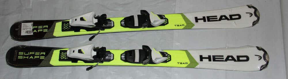 Kids skis 107cm HEAD supershape Team Children with Head adjustable Bindings NEW