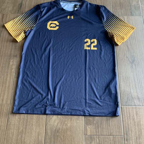 New Under Armour Cal Golden Bears Soccer Jersey Mens L