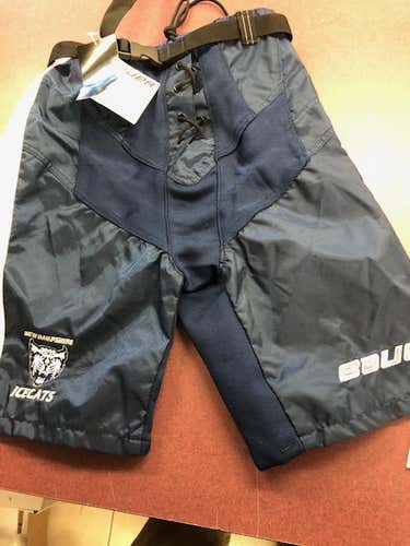 New Senior Small Bauer None Pant Shell / New Hampshire ICE CATS Navy
