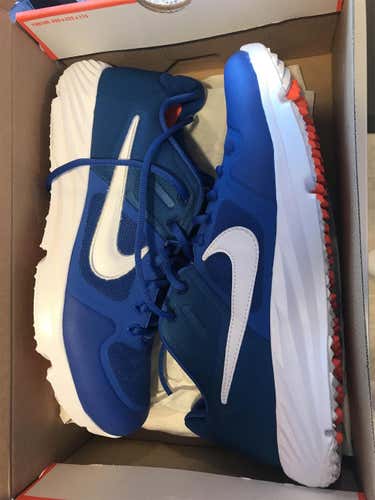Blue Women's Turf Cleats Low Cut