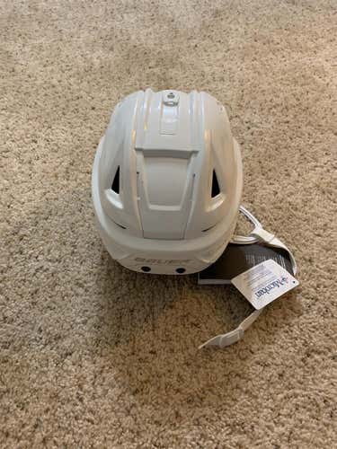 White New Medium Bauer Re-Akt 150  Helmet