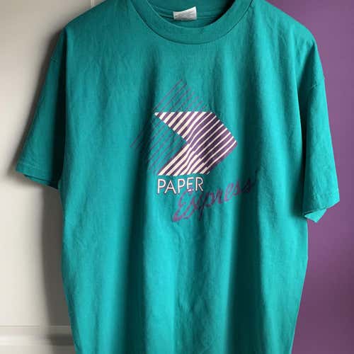 Vintage 90’s Paper Express Sz Extra Large Single Stitch Shirt