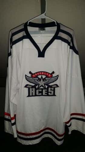 EPHL Brooklyn Aces Extra Large OT Sports Minor League Hockey Jersey