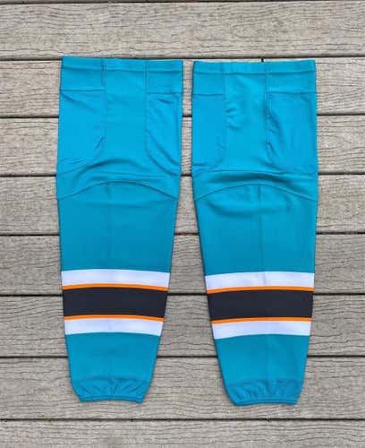 New Sharks XL+ Reebok Pro Stock Socks