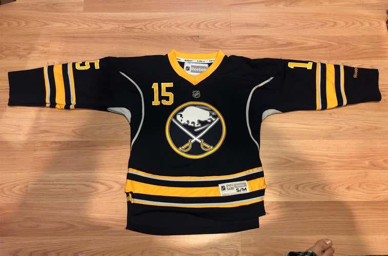 Buffalo Sabres Jack Eichel Youth Small Reebok Replica Jersey