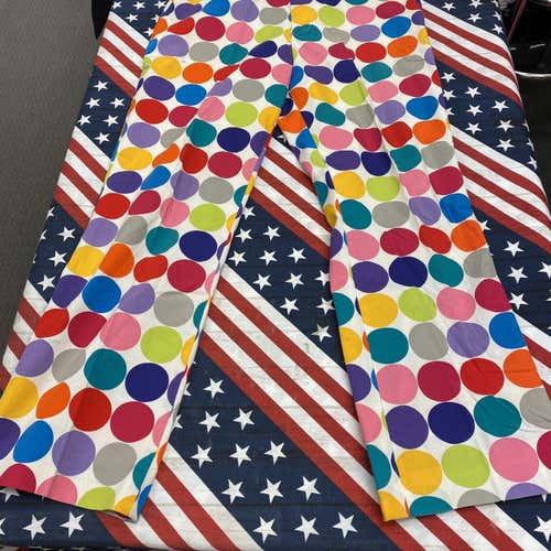 White Polka Dot Loud Mouth Men's 36X32 Golf Pants-143266