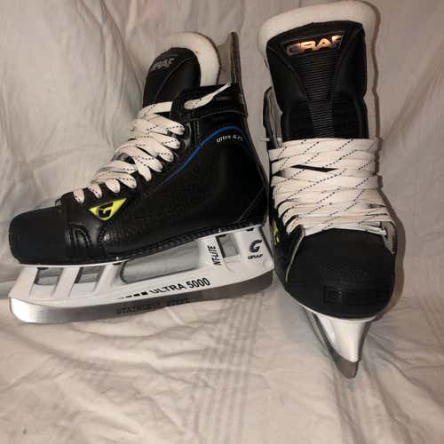 Senior Graf Ultra G75 E&W (Wide) Size 5.5 Hockey Skates