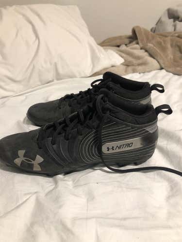 Under Armor Nitro Low MC Cleats (black) (men’s) (size 10)