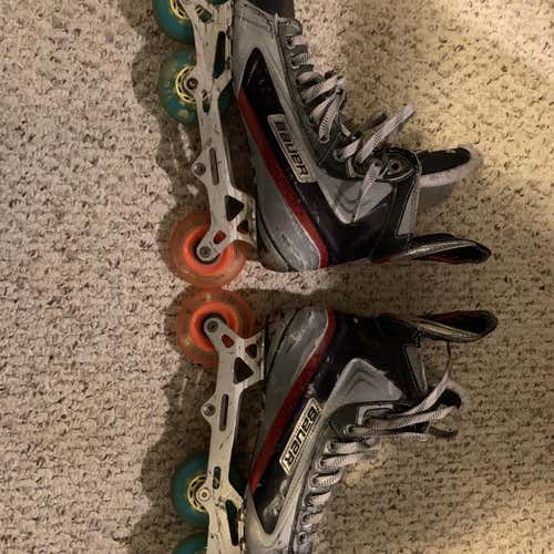Senior Bauer D&R (Regular) Size 8.5 Inline Skates