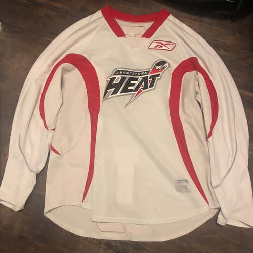 Abbotsford Heat 56 Reebok Pro Stock Jersey