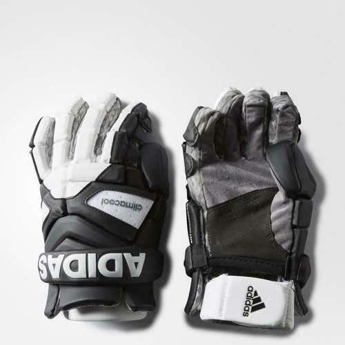 New Adidas EQT Berserker Lacrosse Goalie Gloves 13" Black White AJ2876 NWT $165