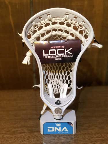 BRAND NEW Maverik Lock Faceoff Head Strung with NEW ECD Hero 3.0 Mesh