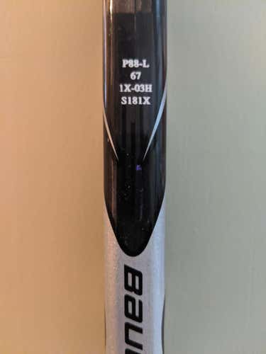 Bauer Vapor 1X LITE Hockey Stick Left P88 67 flex Intermediate D1 ProStock