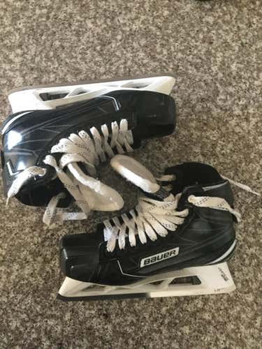 Senior Bauer Supreme S190 Hockey Goalie Skates D&R (Regular) Size 10.5