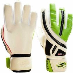 Storelli XRB-1 Negative Match Day Gloves Size 9 White / Black / Green NEW FIRM PRICE