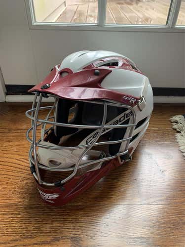 White Adult Player Cascade CPX-R Helmet
