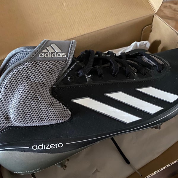 Black Men's Metal Cleats High Top