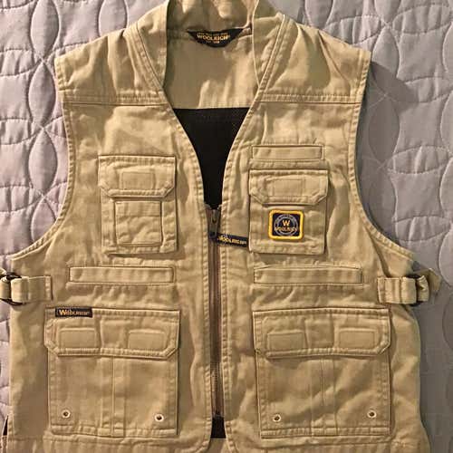 Woolrich Outdoor Guys Utility Vest-Sz S-EUC!