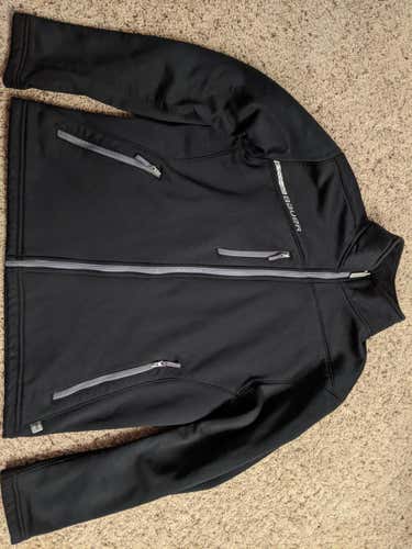 Black Large Bauer Team Fleece Jacket/Liner