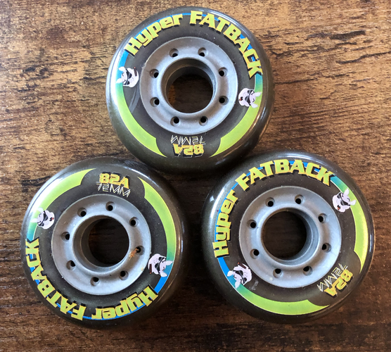 Hyper Fatback 82A 72MM Wheel 3 Pack New