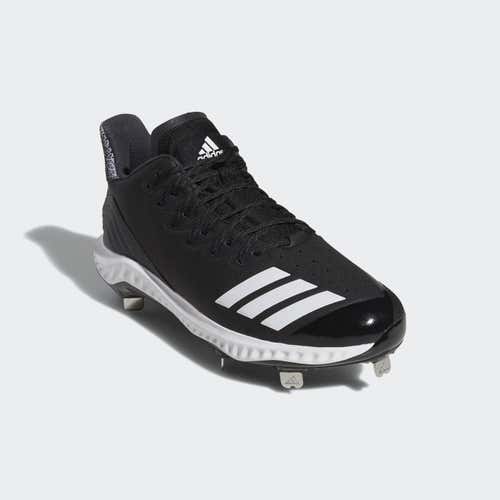 Black Men's Metal Cleats Low Cut