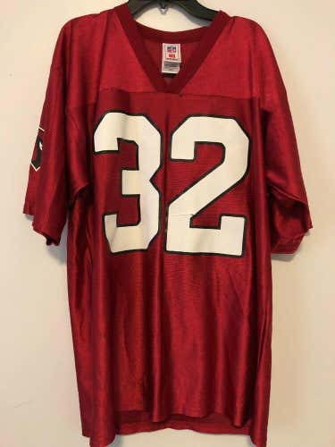 Arizona Cardinals Edgerrin James Football Red Jersey Size Medium