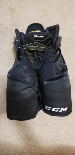 Black Senior Small CCM Super Tacks Hockey Pants